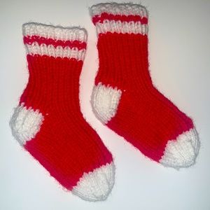 Handmade Newborn Wool “work sock” Socks